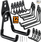 HUPBIPY 12 Pack Garage Hooks Heavy Duty Utility Steel by HUPBIPY