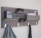 Homanu 10 Pack Coat Hooks, Heavy Duty Double Prong Coat Hooks Wall Mounted - Image 7