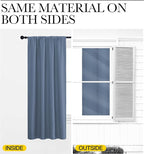 NICETOWN Blackout Curtains for Bedroom, Window Treatment Energy Saving Thermal - Image 6
