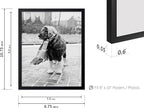 Poster Master Dog Dressed for Winter Print - Image 3