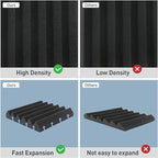 GUERRI 12 Pack Sound Proof Foam Panels - Image 5