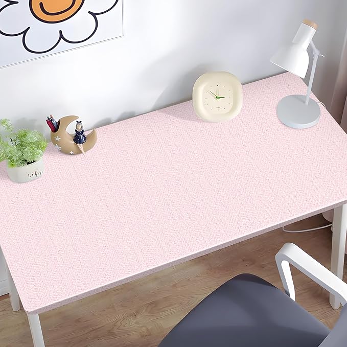 Pink Peel and Stick Wallpaper Textured Contact Paper Removable Wall Paper - Image 6