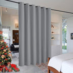 RYB HOME Blackout Room Divider Curtains Screen Partitions Energy Saving Noise by RYBHOME