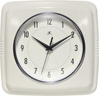Infinity Instruments Square Retro Wall Clock by InfinityInstruments