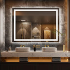 LOAAO 58"x40" LED Bathroom Mirror by LOAAO