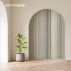 Olanglab Wood Wall Panels 4 Pack, Wood Slat Acoustic Wall Panels, 94.5"x12.6" - Image 8
