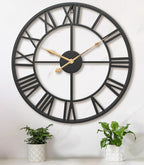 Pytha Sight 24 Inch Large Oversized Farmhouse Modern Decorative Wall Clock by Pytha+Sight