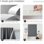 Instant Blackout Window Curtain - Image 4