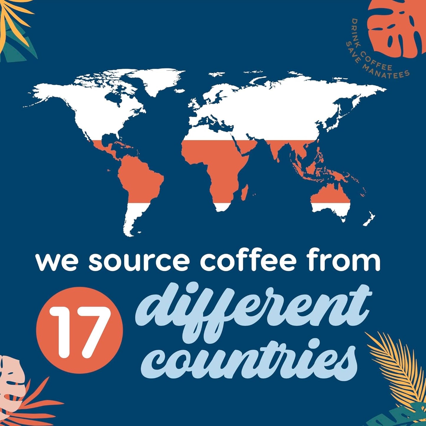 Manatee Gourmet Coffee, Manatee Blend, 2 lb. Whole Bean