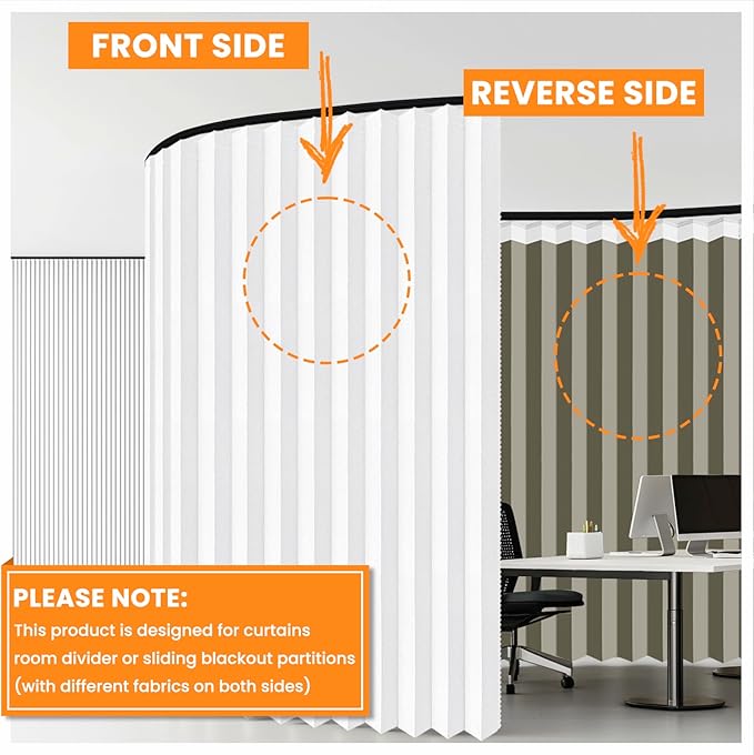 100% Blackout Room Divider Curtains Screen Partitions - Image 2