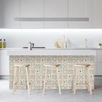 Wudnaye Bohemian Wallpaper Peel and Stick Faux Tile Contact Paper 17”×196” Tile - Image 8