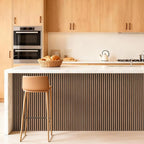 TONOR Wood Slatwall Panels, 2 Pack 47.2" x 23.6"/ 120 x60cm Acoustic Wall Panels - Image 8