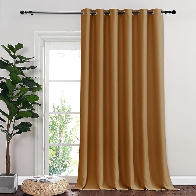 NICETOWN Sliding Door Curtain 108 Inches Long by NICETOWN