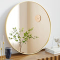 Sweetcrispy 28 Inch Round Wall Mirror by Sweetcrispy