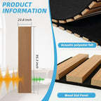 Art3d 1-Pack Acoustic Wood Slat Wall Panel - Image 7