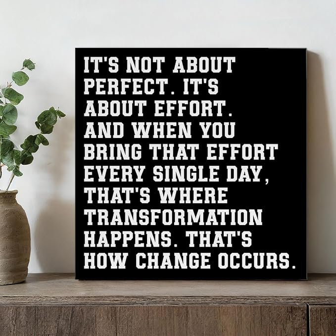 Motivational Wall Decor, Inspirational Quote Wall Art - Image 4