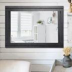 AAZZKANG Wood Framed Mirror Rectangular Mirrors - Image 5
