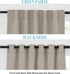 RYB HOME Blackout Curtains for Bathroom - Image 3