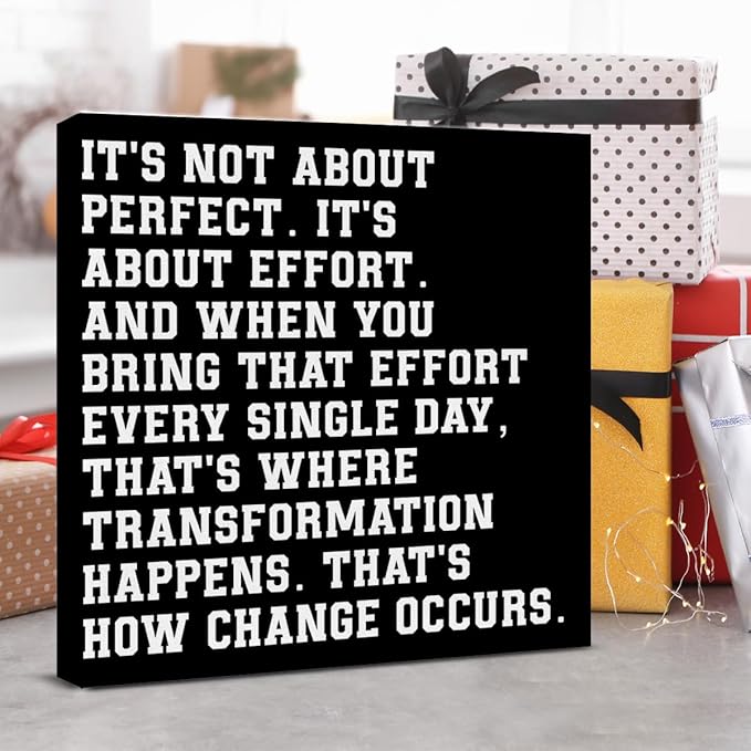 Motivational Wall Decor, Inspirational Quote Wall Art - Image 7