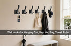 TOFIIGREM Black Wall Hooks Coat Hook, Towel Hooks Robe Hook - Image 2
