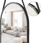 Full Length Mirror, Arched Wall Mounted Mirror, Wall Mirrors Full Length - Image 5