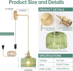 Shenmoyl Vintage Wall Sconce Wall Lamp - Image 3