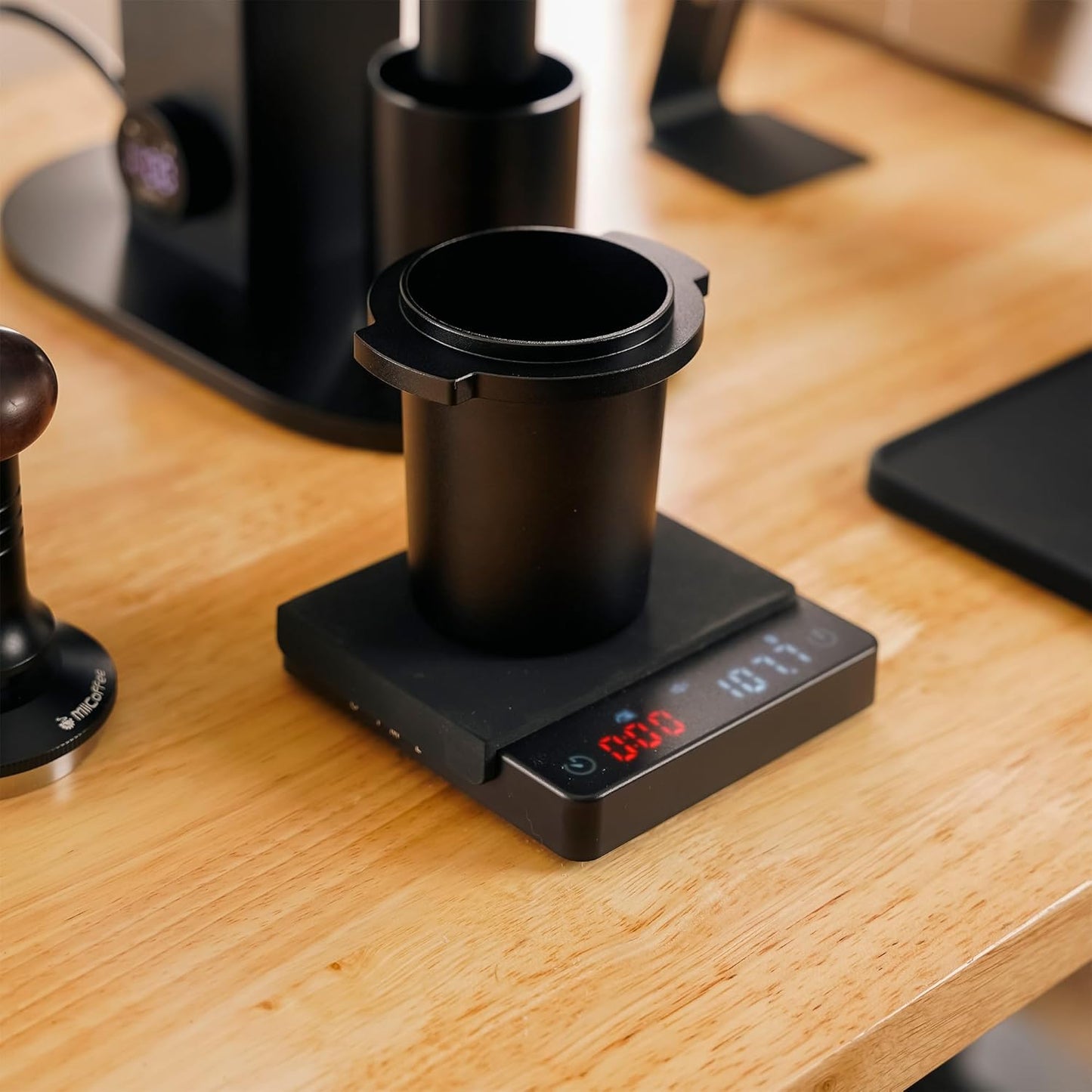 Nano Coffee Scale with Timer, Espresso Scale with Auto Tare, Touch Sensor and Silicone Cover