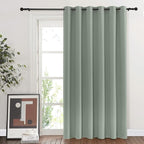 NICETOWN Sage Green Room Divider Curtains 84 inch Length, Grommet Thermal - Image 8