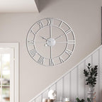 LEIKE 24" Modern Large Wall Clocks, Silent Non Ticking, Battery Operated - Image 5
