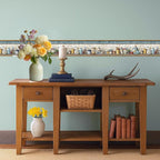 Rustic Country Mason Jar Wallpaper Border 196x4 Inch Peel and Stick Wall Border - Image 6