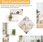 18x18 in Acrylic Mirror Sheet for Wall, 2.5mm Thick Unbreakable Non Glass Body - Image 6