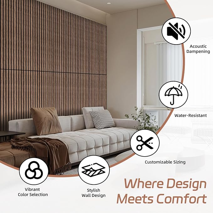 RITOLLO 4 Pack Wood Panels for Wall - Image 9