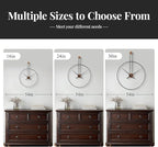 Cuspin 16 inch Wall Clock, Silent Non-Ticking Battery Operated Modern Clocks - Image 7