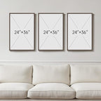 Large Framed Neutral Earth Tone Desert Wall Art - Image 3