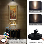 HAMVIDNE LED Spotlights, Battery Powered Picture Lights, Uplighting Indoor - Image 2