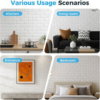 30 Pcs 3D Wall Panels, Self Adhesive Waterproof Foam Faux Brick Paneling - Image 5