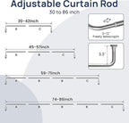 ENJOYBASICS Blackout Curtain rod - Image 5