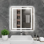 30x30 Inch LED Bathroom Mirror by Wedhouc
