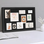 DAHAPYBOO Cork Board with Linen Black 2Pack, Bulletin Board 17"x12", Corkboards - Image 6