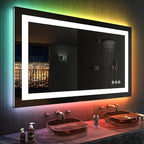 LOAAO 48"X32" LED Bathroom Mirror - Image 2