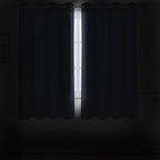 LEMOMO Blackout Curtains 52 x 63 inch/Navy Blue Curtains Set of 2 - Image 3