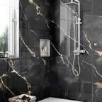 Chejiaye 10pcs Marble Peel and Stick Backsplash Waterproof Washroom Wall Panels - Image 3
