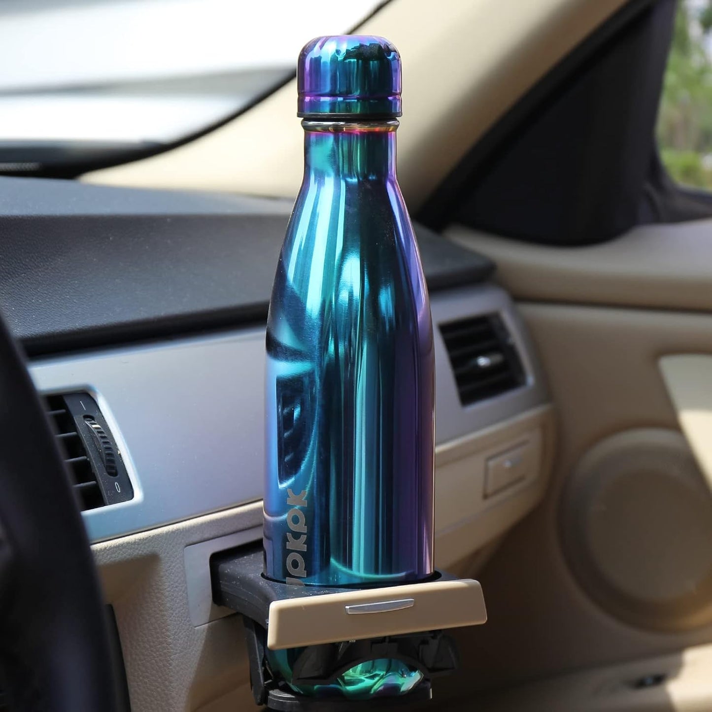 BJPKPK 25oz Stainless Steel Insulated Water Bottle Metal Thermos Water Bottle For Travel, Shining Copper