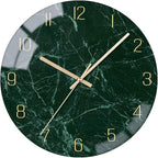 VIKMARI Glass Wall Clock Silent Non Ticking Wall Clock- 12 Inch Quality Quartz by VIKMARIWallClock