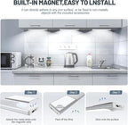 6 Pack Under Cabinet Lights Wireless, 58 LED Motion Sensor Light Indoor - Image 6