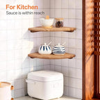 Gieanoo Floating Corner Shelves - Image 7