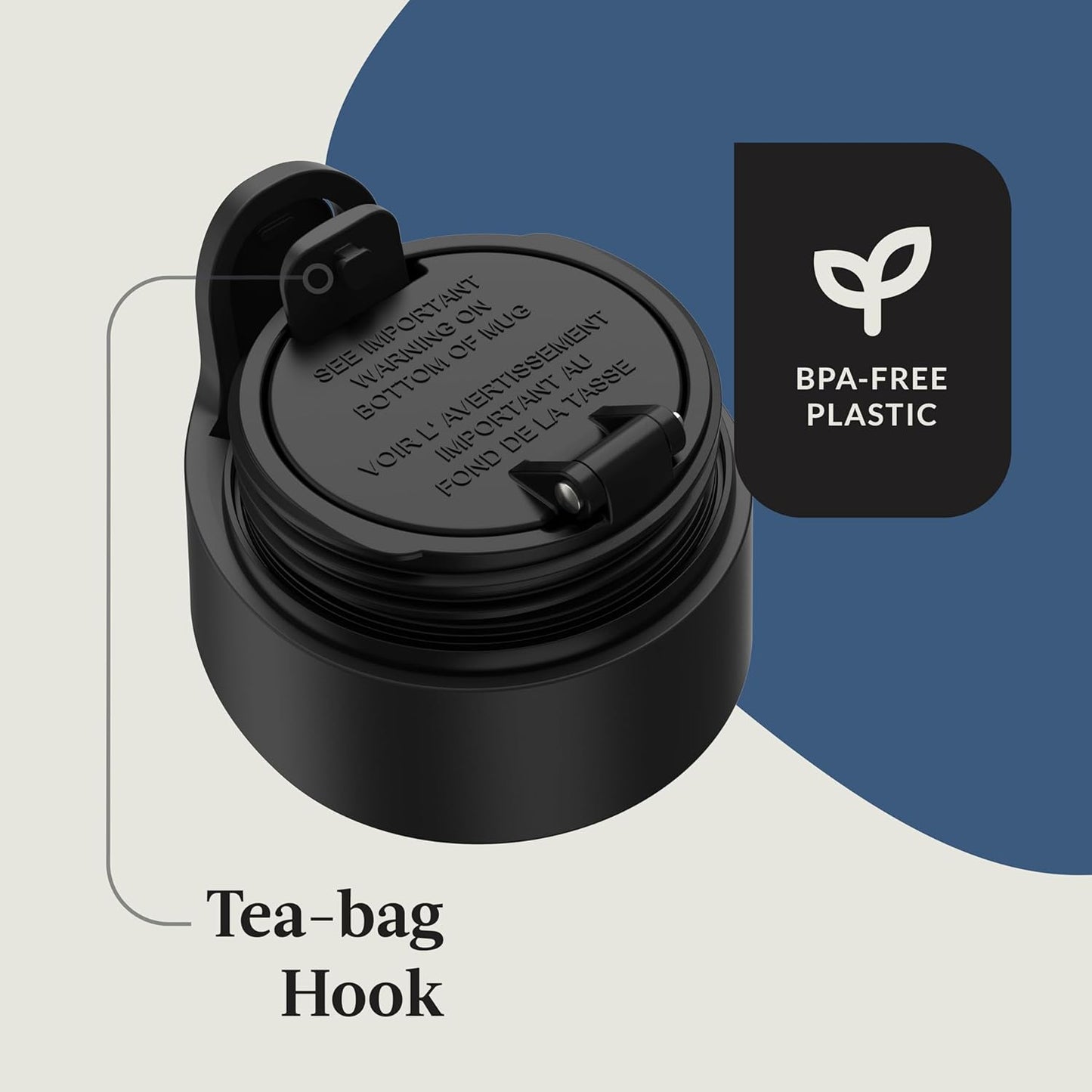 Contigo AUTOSEAL West Loop Vacuum-Insulated Stainless Steel Travel Mug with Easy-Clean Lid 16 oz 2-Pack Salted Frosted Pearl Glacier Frosted Pearl