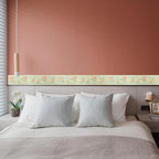 AbaBoorty Green Floral Wallpaper Border Decor 196"X4.1" Peel and Stick Wall - Image 8