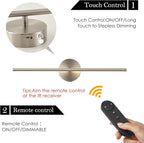 KARTOOSH Battery Operated Wall Sconces - Image 3