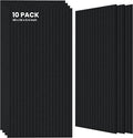 10 Pack Large Acoustic Panels, 47.2 x 23.6 x 0.35 Inch Sound Proof Foam Panels by TO-TH